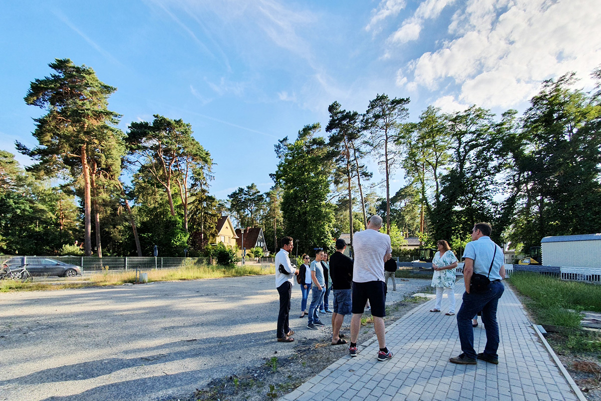 Gestaltung Mitte Wilhelmshorst