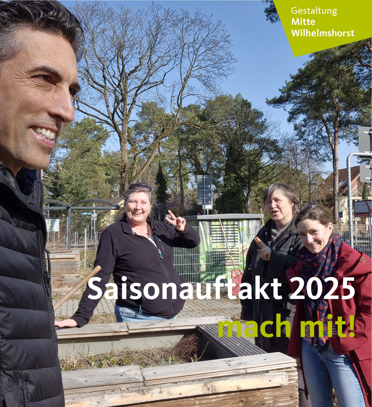 Gestaltung Mitte Wilhelmshorst